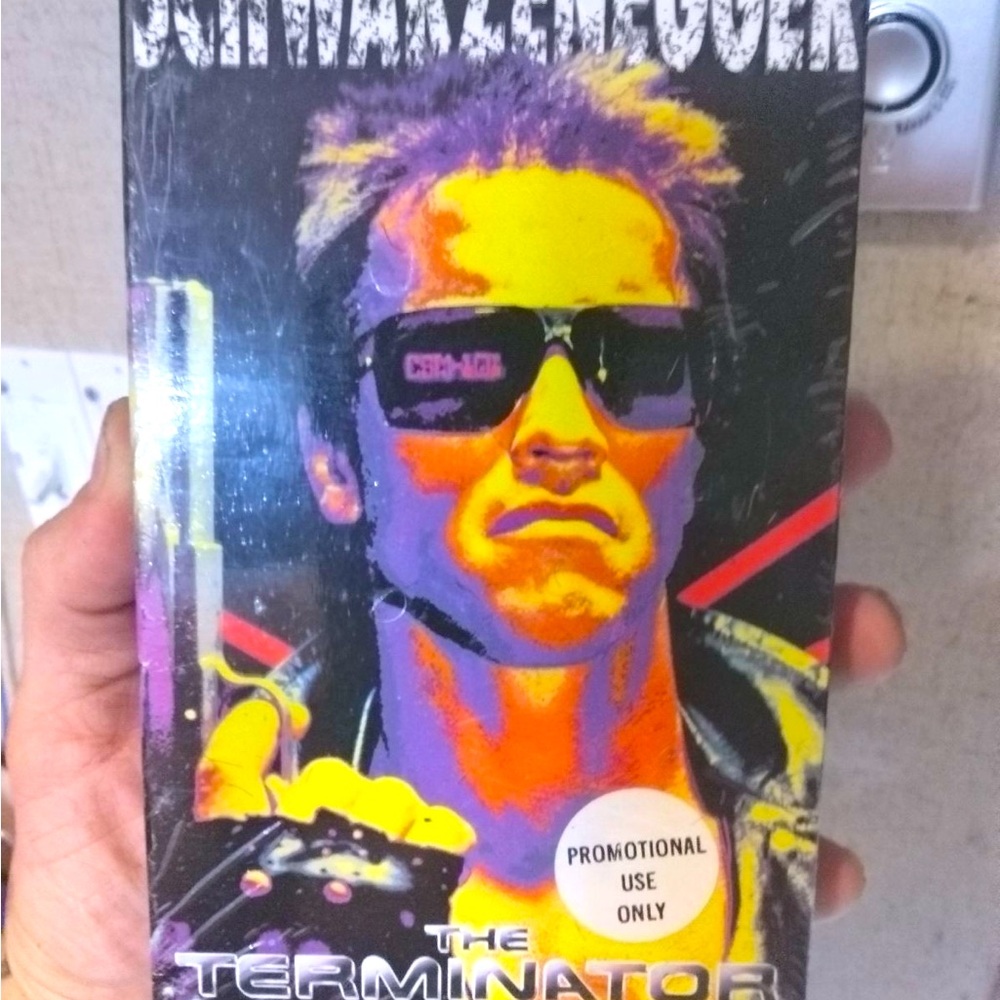 The Terminator 🔥  (VHS, 1991) HEMDALE SEALED PROMO 🔥